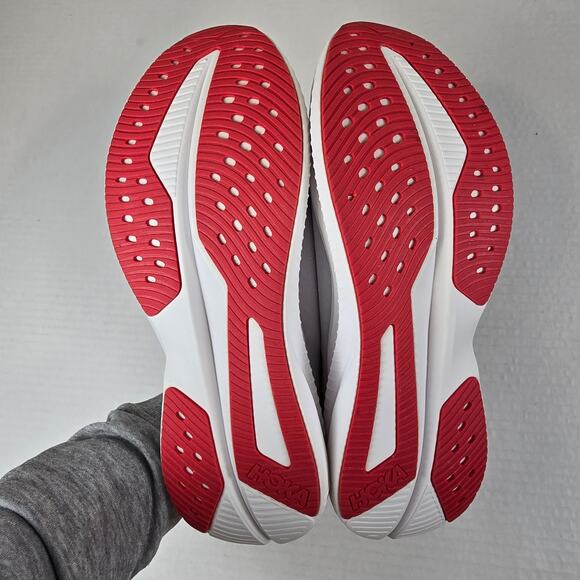 Hoka Mach 6 Running Shoes Mens Size 13D White Nimbus Cloud Sneakers 1147790-WNCL main image 5